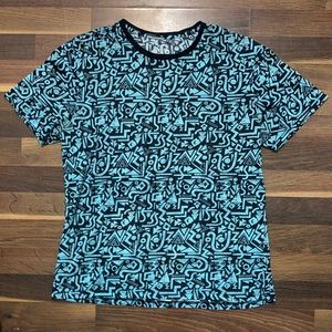 Men’s Aztec Print T-Shirt (On The Byas)
